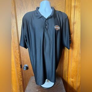 Harley-Davidson‎ Classic Black Polo for Men